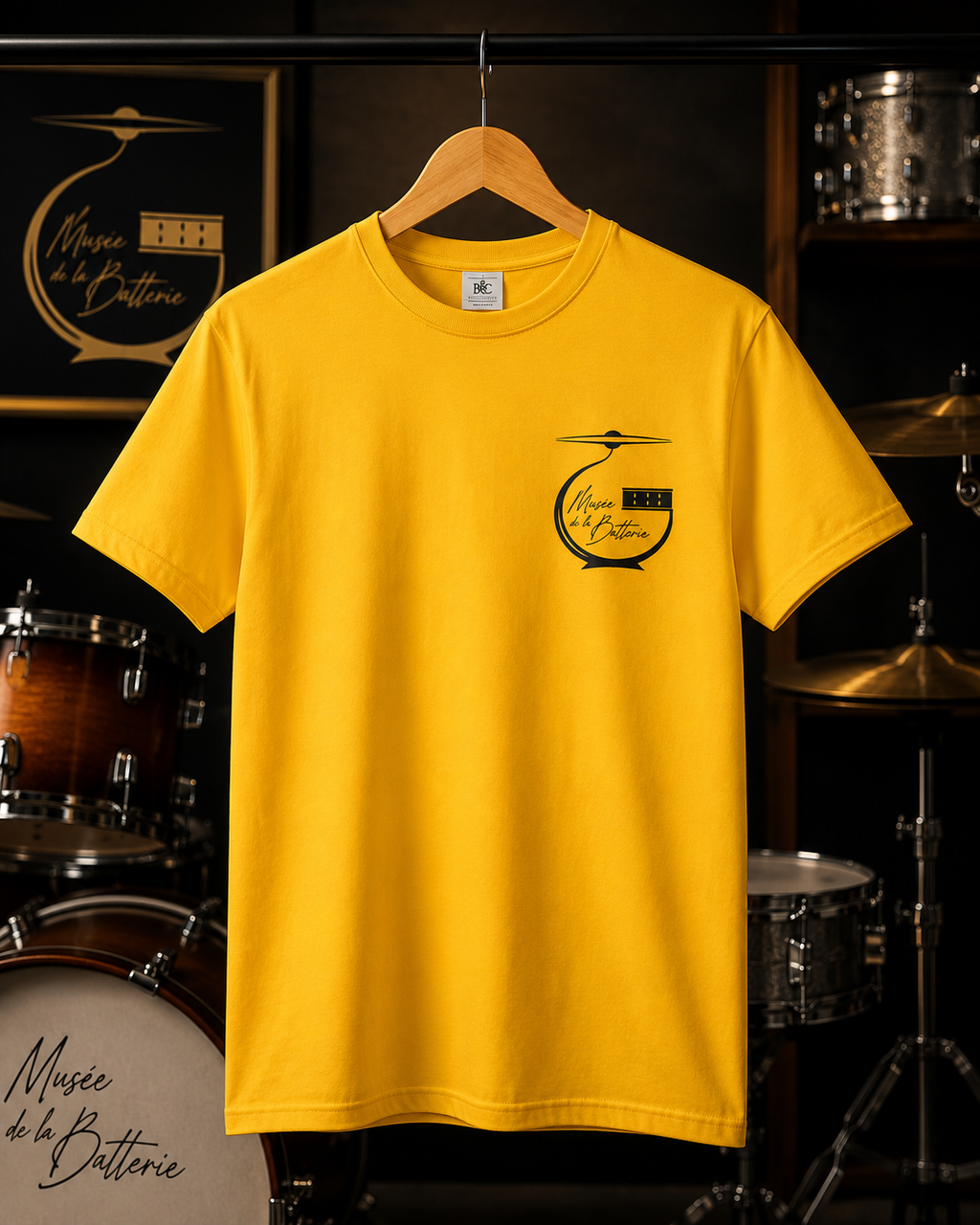 Tee-Shirt petit Logo jaune