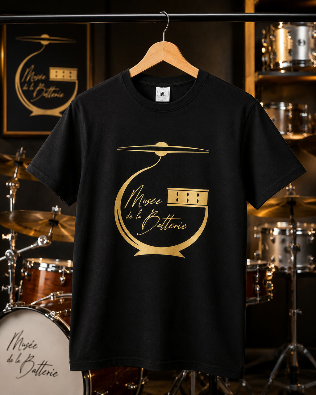 Tee-Shirt Grand Logo noir